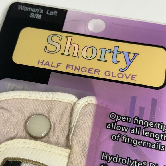 USG US Glove Women's Technica Shorty Golf Half Finger, Left Hand, Small / Medium - Picture 2 of 6